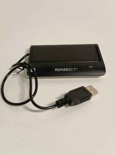 Retour client Ecost Reiner SCT cyberJack RFID Basis nPA Lecteur de carte à puce eID BSICertifié avec lo