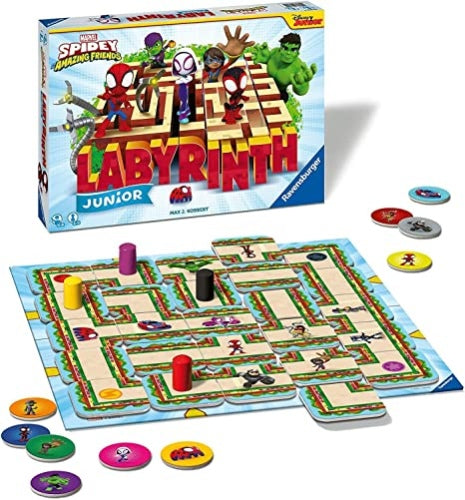 Retour client ecost ravensburger spidey et ses incroyables amis labyrinth junior game pour garçons g