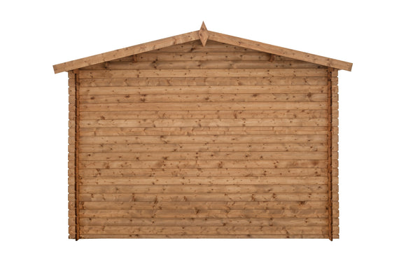 Abri de jardin en bois traité autoclave surface utile 762m² 298x 298x 235cm int044/ineksa