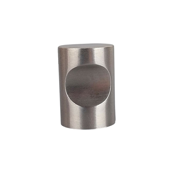 Bouton de meuble TIRETTE ENCOCHE, Finition inox