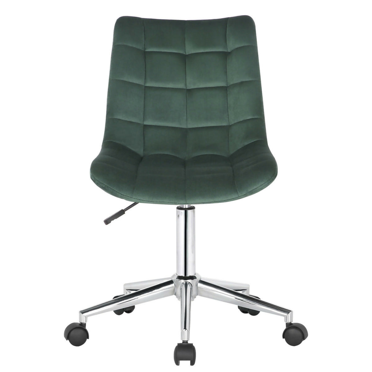 Chaise de bureau Medford - velours Vert - 0