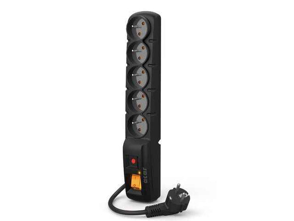 Multiprise noire F5 3M