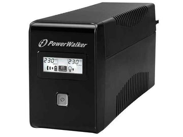 PowerWalker VI 850 LCD uninterruptible power supply (UPS) Line-Interactive 0.85 kVA 480 W
