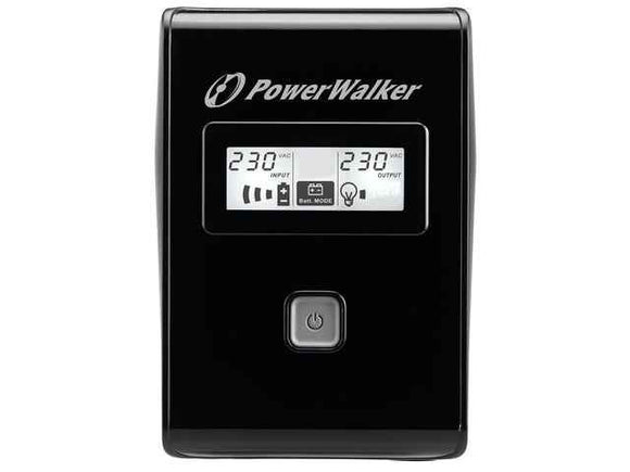 PowerWalker VI 850 LCD uninterruptible power supply (UPS) Line-Interactive 0.85 kVA 480 W