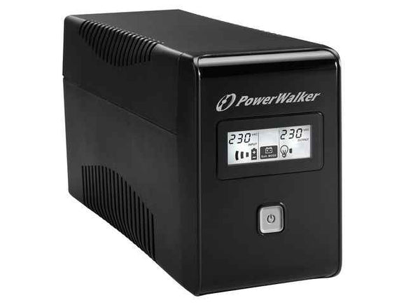 Alimentation sans interruption (UPS) PowerWalker VI 850 LCD Line-Interactive 0,85 kVA 480 W