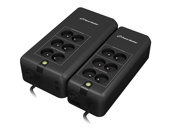 Alimentation sans interruption (UPS) PowerWalker VFD 600 APFC FR, veille (hors ligne), 0,6 kVA, 300 W, 6 prises secteur