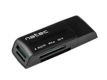 Natec memory card reader Mini ANT 3, black