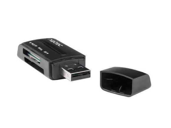 Natec memory card reader Mini ANT 3, black