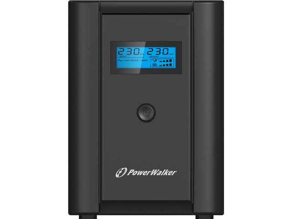 PowerWalker VI 2200 LCD/FR 2.2 kVA 1200 W 4 AC outlet(s)