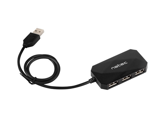 Hub USB 4-porty LOCUST USB 2.0 Czarny