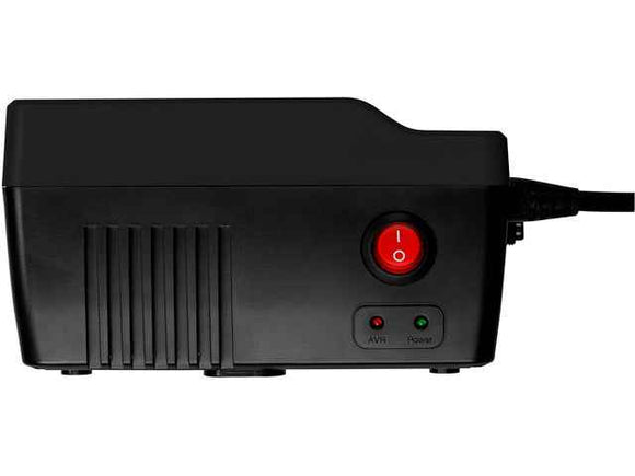 PowerWalker AVR 1000 voltage regulator 3 AC outlet(s) 180-264 V Black