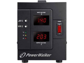 PowerWalker AVR 2000 SIV FR voltage regulator 2 AC outlet(s) 110 - 280 V Black