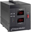 PowerWalker AVR 3000 SIV FR voltage regulator 1 AC outlet(s) 110-280 V Black