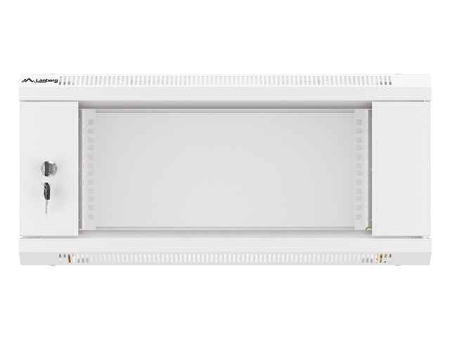 Armoire rack Lanberg WF01-6404-10S 4U, montage mural, gris