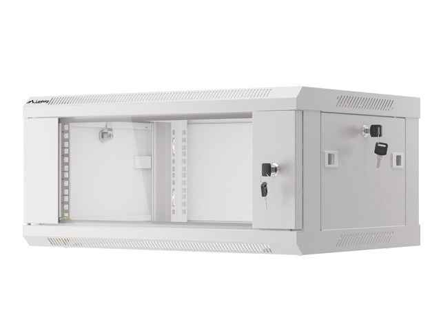 Armoire rack Lanberg WF01-6404-10S 4U, montage mural, gris