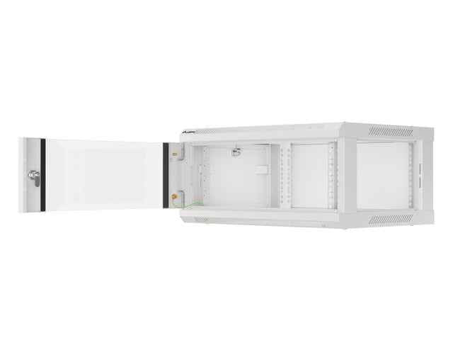 Armoire rack Lanberg WF01-6404-10S 4U, montage mural, gris