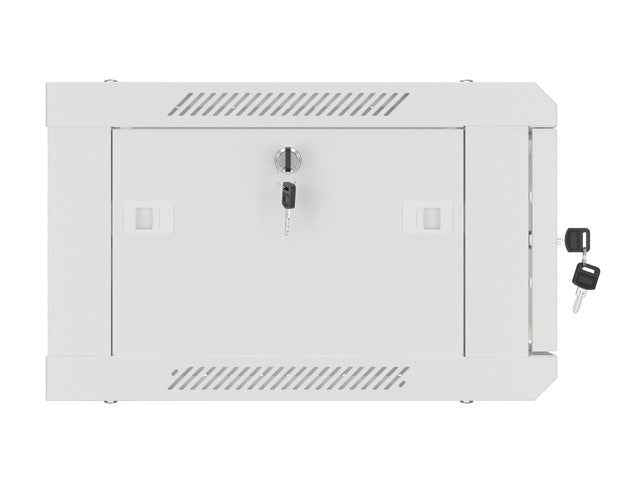 Armoire rack Lanberg WF01-6404-10S 4U, montage mural, gris