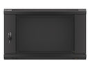 Baie rack murale Lanberg 19" 6U 600x450 noire wf01-6406-10b