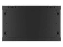 Lanberg | Rack cabinet 19" wall-mount 6U/600x450 (flat pack) with glass door V2 | WF01-6406-10B | Black