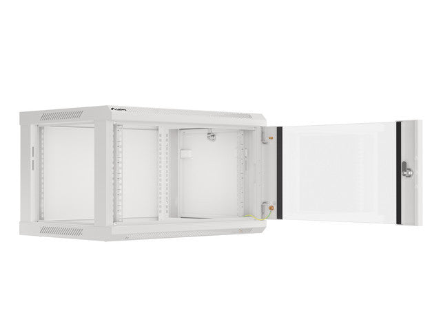 Armoire murale lanberg 19" 4u 600x450 gris wf01-6406-10s