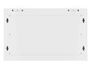 Lanberg | Rack cabinet 19" wall-mount 6U/600x450 (flat pack) with glass door | WF01-6406-10S | Grey