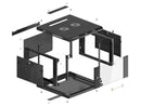 LANBERG WF01-6606-10B wall-mount rack