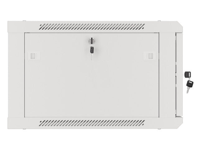 Baie d'installation murale Lanberg 19'' 6U 600x600mm grise (porte vitrée)