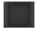 Lanberg | Rack cabinet 19" wall-mount 9U/600x450 (flat pack) | WF01-6409-10B | Black