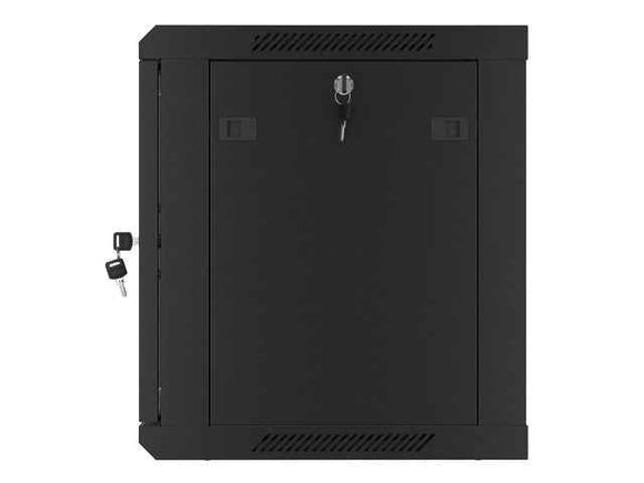 Lanberg | Rack cabinet 19" wall-mount 9U/600x450 (flat pack) | WF01-6409-10B | Black