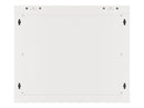 Lanberg wall-mounted installation rack cabinet 19'' 9U 600x450mm gray (glass door)-11