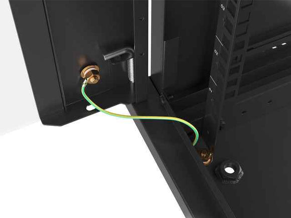 Lanberg WF01-6412-10B rack cabinet 12U Wall mounted rack Black