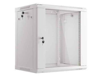 Lanberg WF01-6412-10S rack cabinet 12U Wall mounted rack Grey