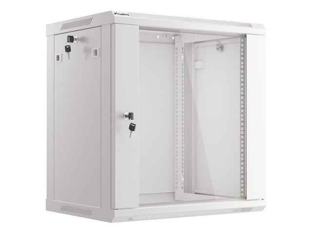 Lanberg WF01-6412-10S rack cabinet 12U Wall mounted rack Grey