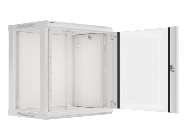 Lanberg WF01-6412-10S rack cabinet 12U Wall mounted rack Grey