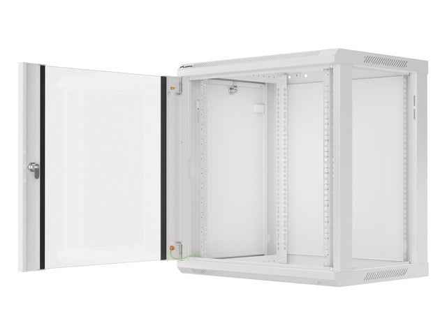 Lanberg WF01-6412-10S rack cabinet 12U Wall mounted rack Grey