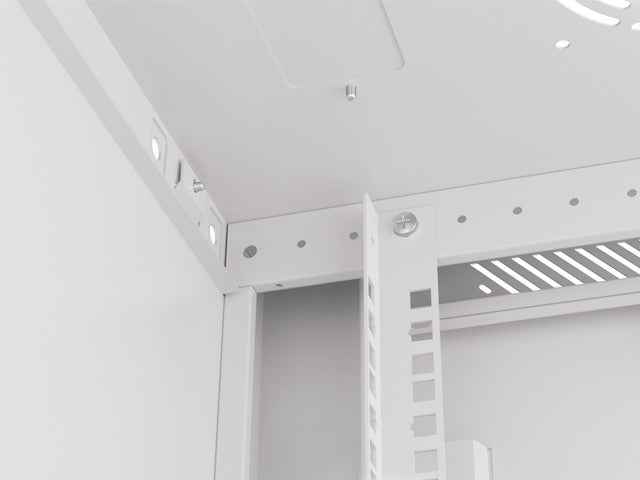 Lanberg WF01-6412-10S rack cabinet 12U Wall mounted rack Grey
