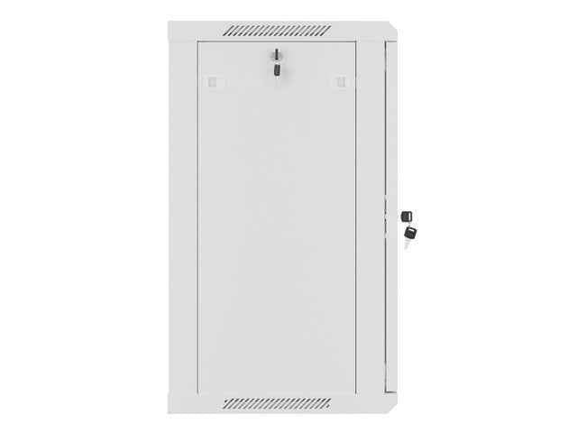Armoire rack Lanberg WF01-6415-10S 15U, montage mural, gris