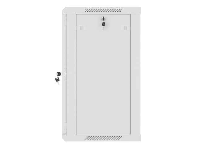 Armoire rack Lanberg WF01-6415-10S 15U, montage mural, gris