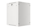 Lanberg | Rack cabinet 19" wall-mount 15U/600x600 (flat pack) with glass door | WF01-6615-10S | Grey-9