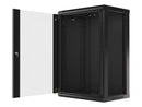 Lanberg WF01-6418-10B rack cabinet 18U Wall mounted rack Black-7