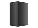 Lanberg WF01-6418-10B rack cabinet 18U Wall mounted rack Black-13