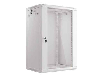 Lanberg WF01-6418-10S rack cabinet 18U Wall mounted rack Grey