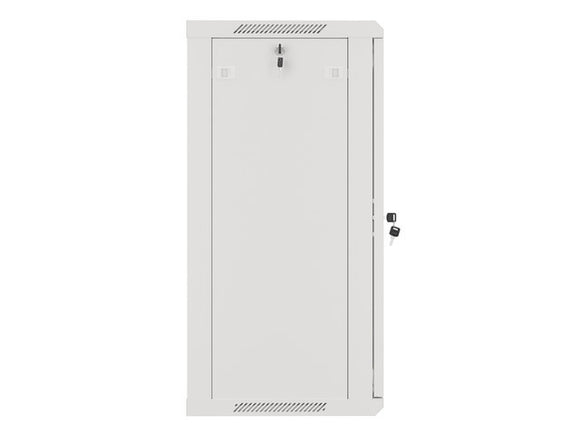 Lanberg WF01-6418-10S rack cabinet 18U Wall mounted rack Grey