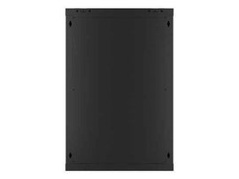 Lanberg WF01-6618-10B rack cabinet 18U Wall mounted rack Black