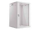 Lanberg | Rack cabinet 19" wall-mount 18U/600x600 (flat pack) | WF01-6618-10S | Grey