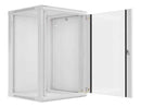 Lanberg | Rack cabinet 19" wall-mount 18U/600x600 (flat pack) | WF01-6618-10S | Grey