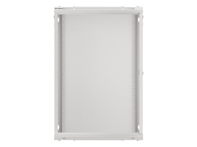 Armoire rack Lanberg WF01-6618-10S 18U, montage mural, gris
