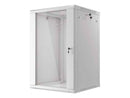 Lanberg | Rack cabinet 19" wall-mount 18U/600x600 (flat pack) | WF01-6618-10S | Grey
