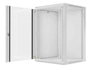 Lanberg | Rack cabinet 19" wall-mount 18U/600x600 (flat pack) | WF01-6618-10S | Grey