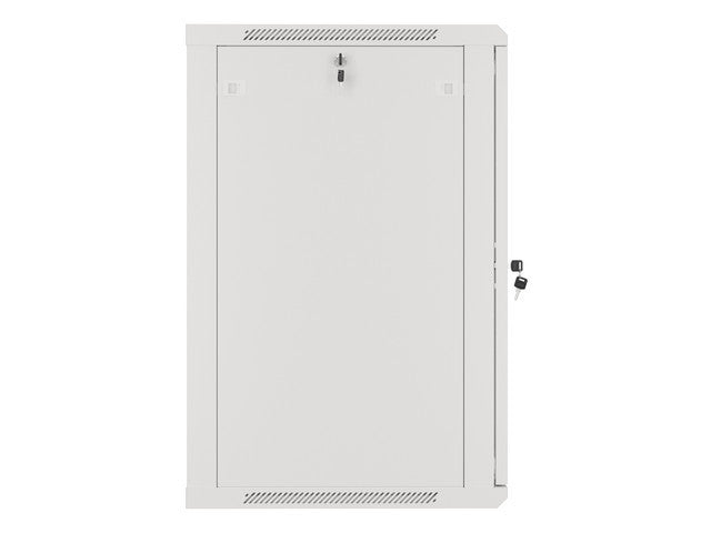 Armoire rack lanberg wf01-6618-10s 18u montage mural gris